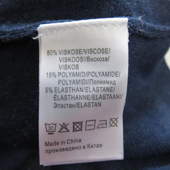 Sunday Women's Navy Sweater Crew Neck Viscose Blend Size Large - Picture 9 of 11